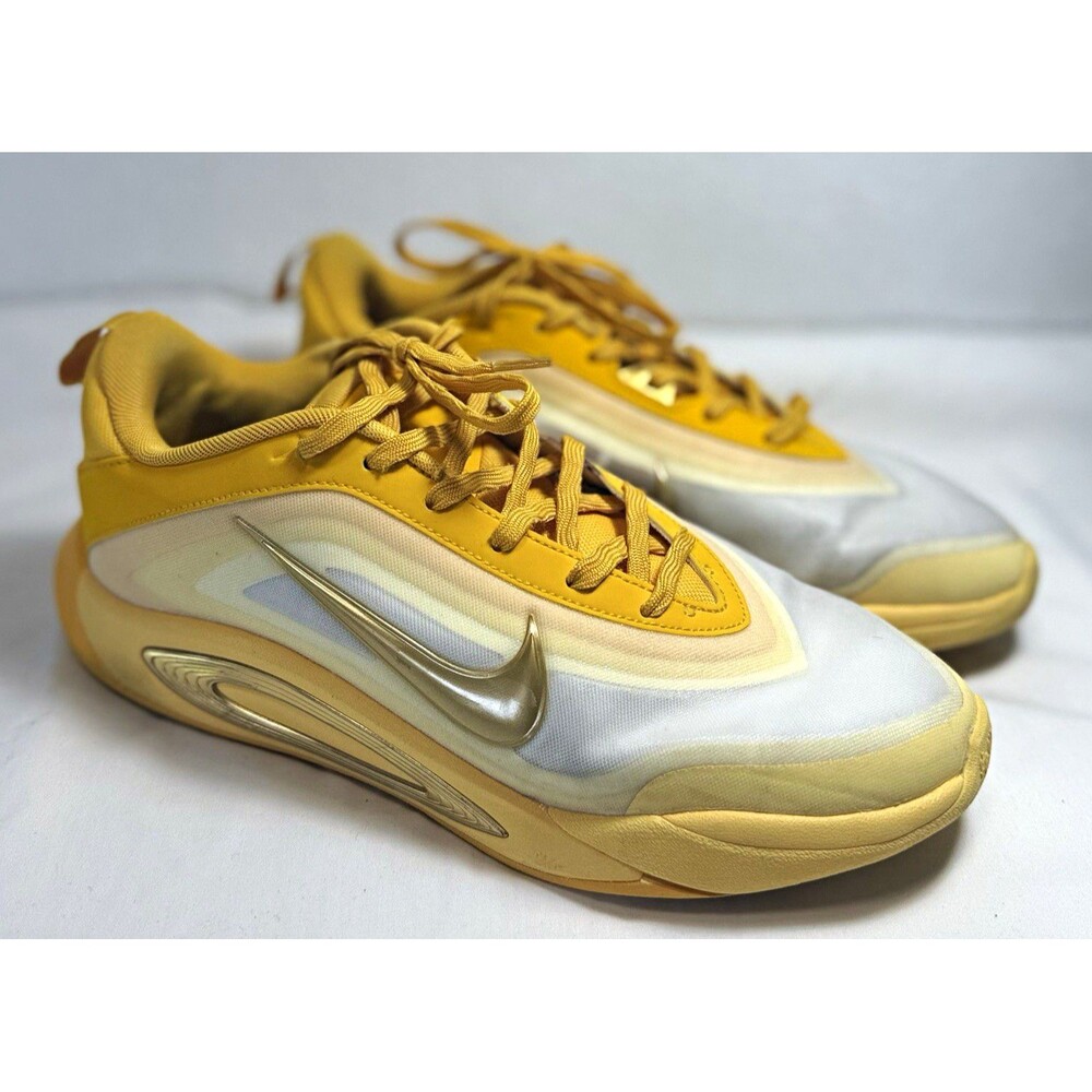 Nike A’ja Wilson A’One Sunshine GS Basketball Shoes 7Y Gold HF7001-700